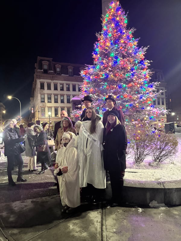 United Group joins the city of Troy for its annual Tree Lighting Ceremony