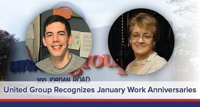 UGOC Spotlight: United Group Recognizes January Work Anniversaries