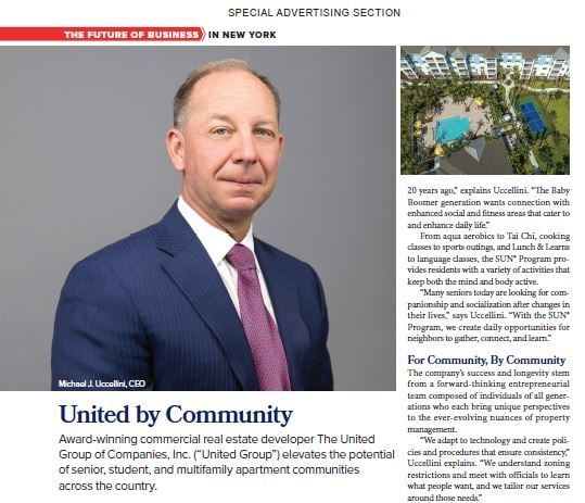Michael J. Uccellini,&nbsp;United Group President & CEO featured in Forbes and Fortune Magazine