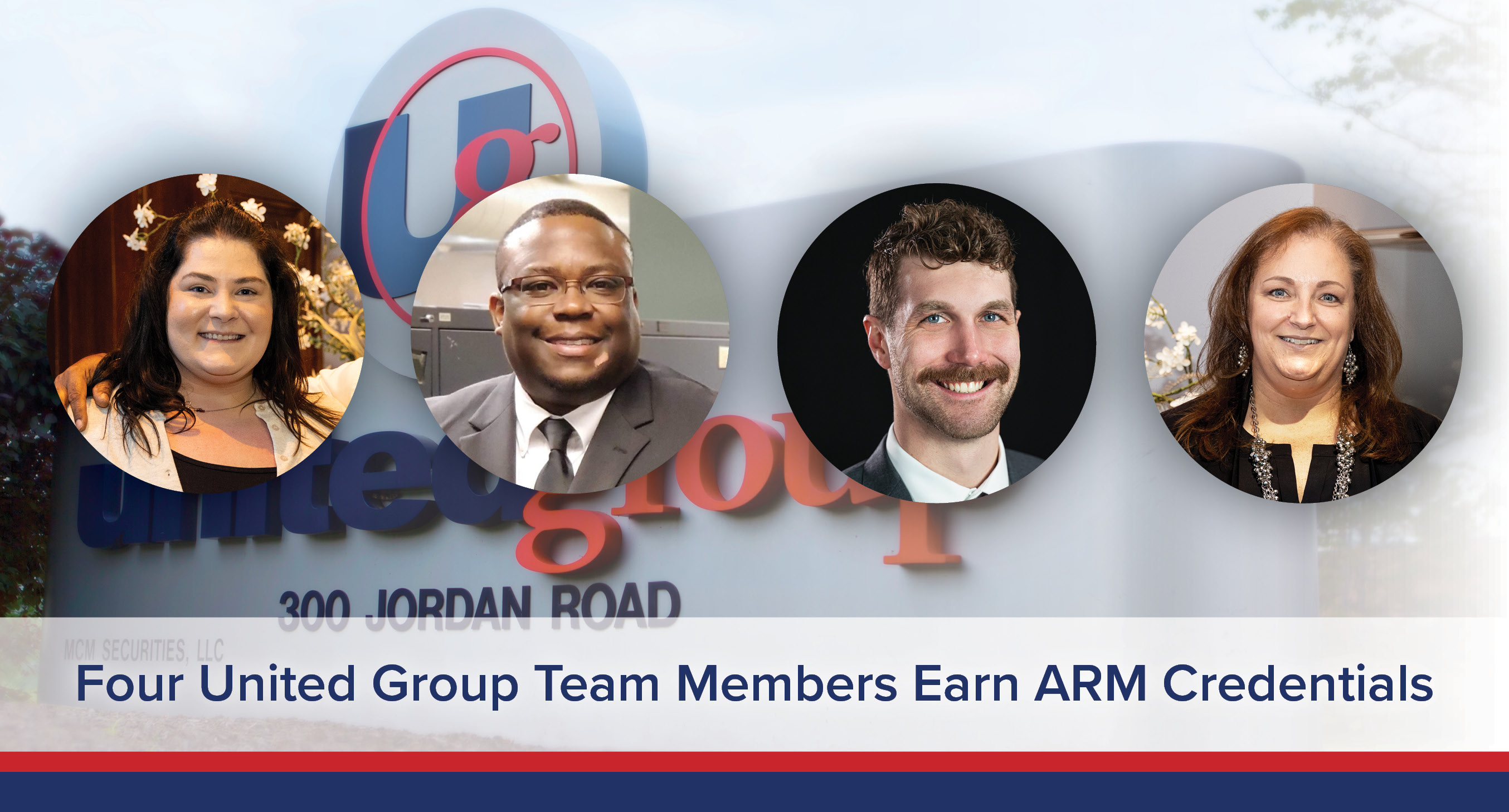 Four United Group Team Members Earn ARM® Credentials