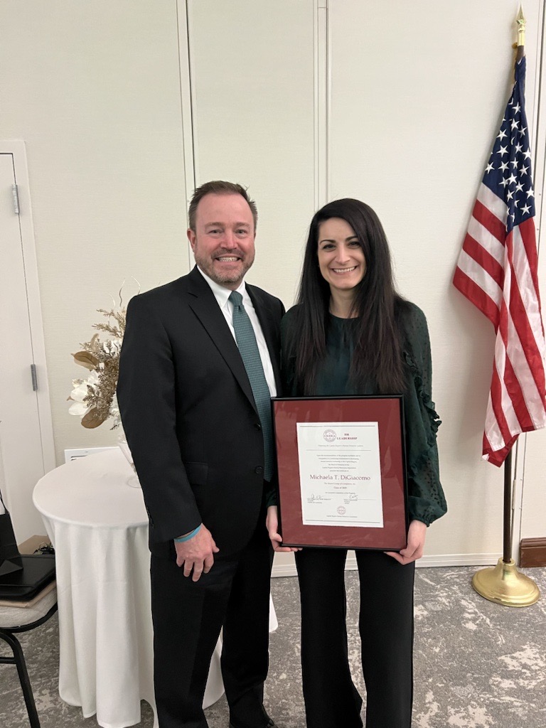 Michaela T. DiGiacomo joins the 2025 CRHRA HR Leadership Program
