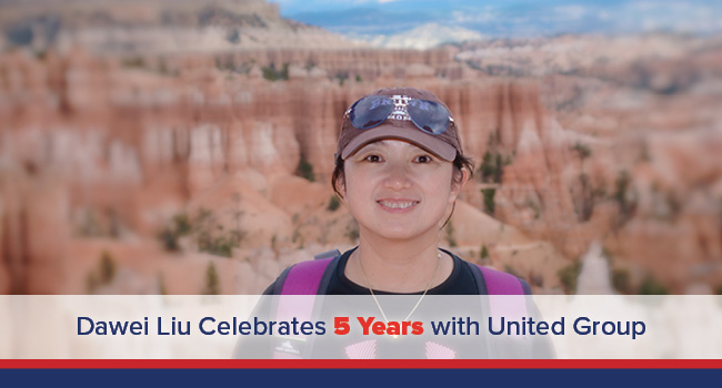 UGOC Spotlight: United Group Celebrates Dawei Liu's Five-Year Work Anniversary